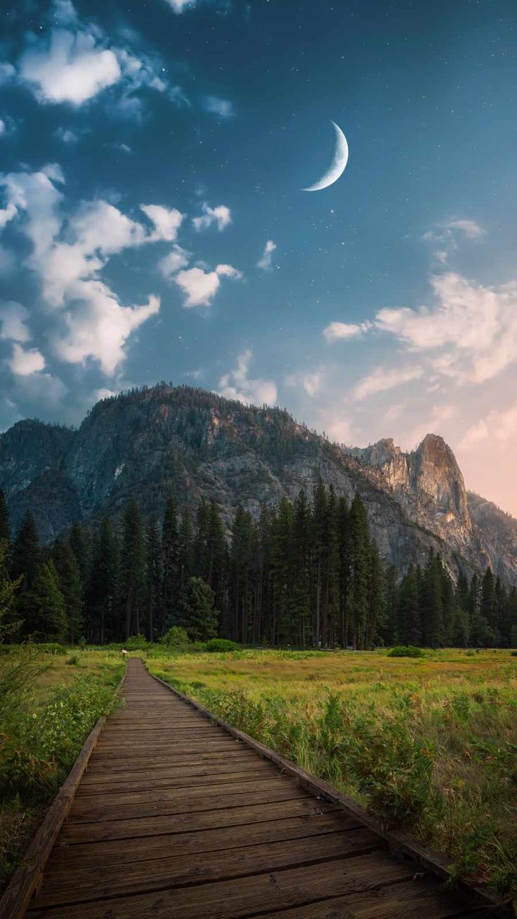 Nature Land iPhone Wallpaper