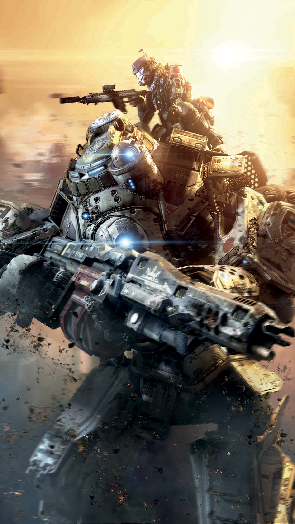 Titanfall action Wallpaper for iPhone 11, Pro Max, X, 8, 7, 6