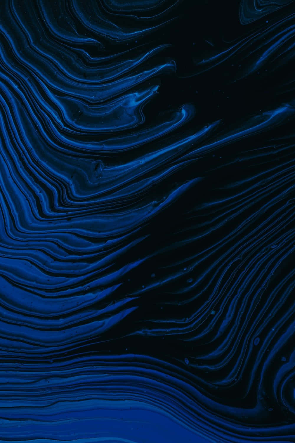 Dark Blue Pattern Wallpaper