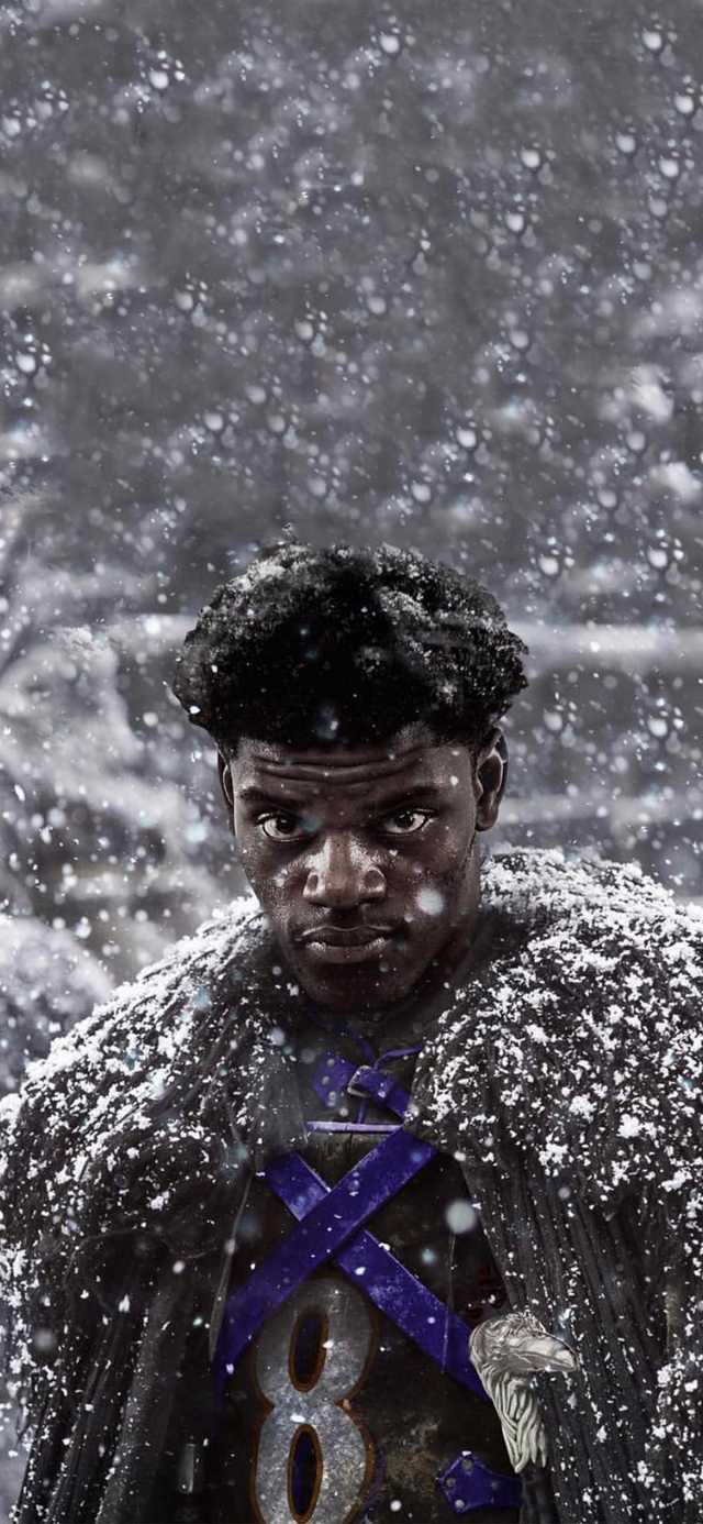 If Anyone's Interested Here's A IPhone Wallpaper Of The King Of The North Lamar Pic Bleacher Report Posted! S O RyoReaper For It!