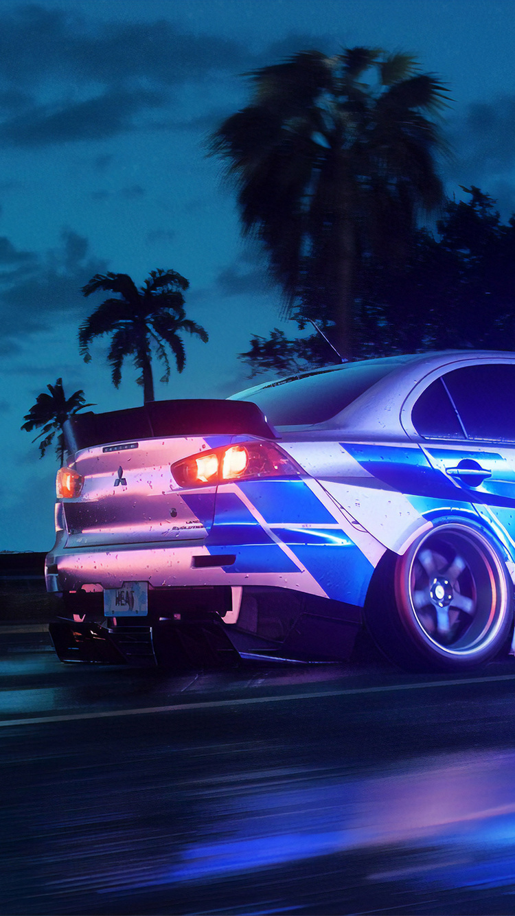 Nfs Heat Mitsubishi Lancer 4k iPhone 6, iPhone 6S, iPhone 7 HD 4k Wallpaper, Image, Background, Photo and Picture