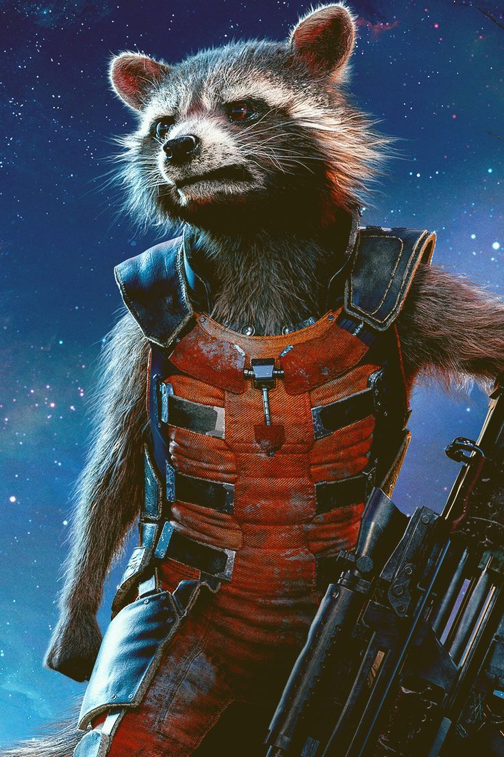 Rocket Raccoon, Phone Wallpaper, marvel. Rocket raccoon, Marvel comics wallpaper, Marvel