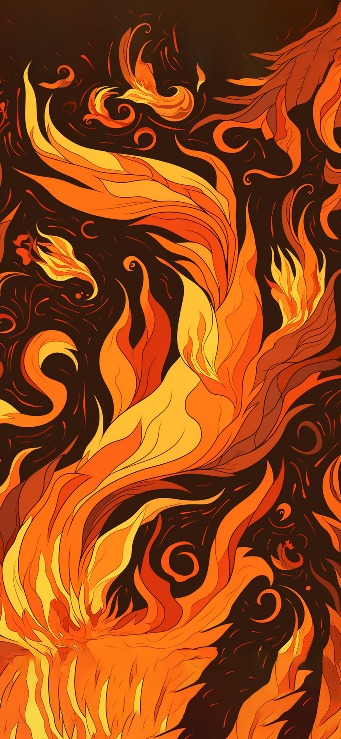 Flame Aesthetic Wallpaper Aesthetic Wallpaper for iPhone