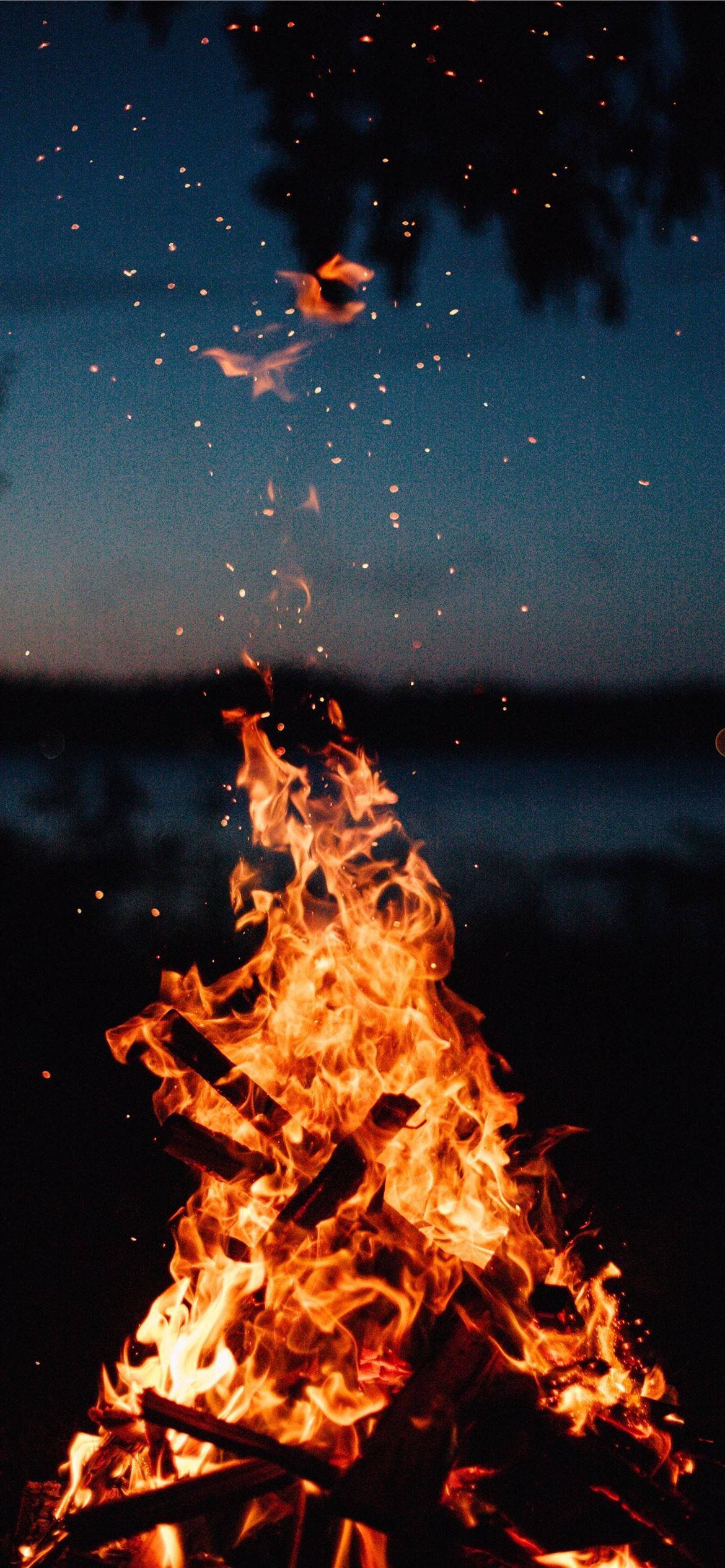 close view of bonfire iPhone 12 Wallpaper. Fire photography, Nature photography, Islamic art