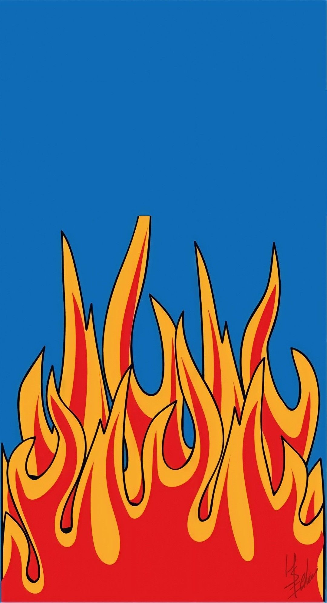 Fire ideas. aesthetic iphone wallpaper, edgy wallpaper, cute wallpaper