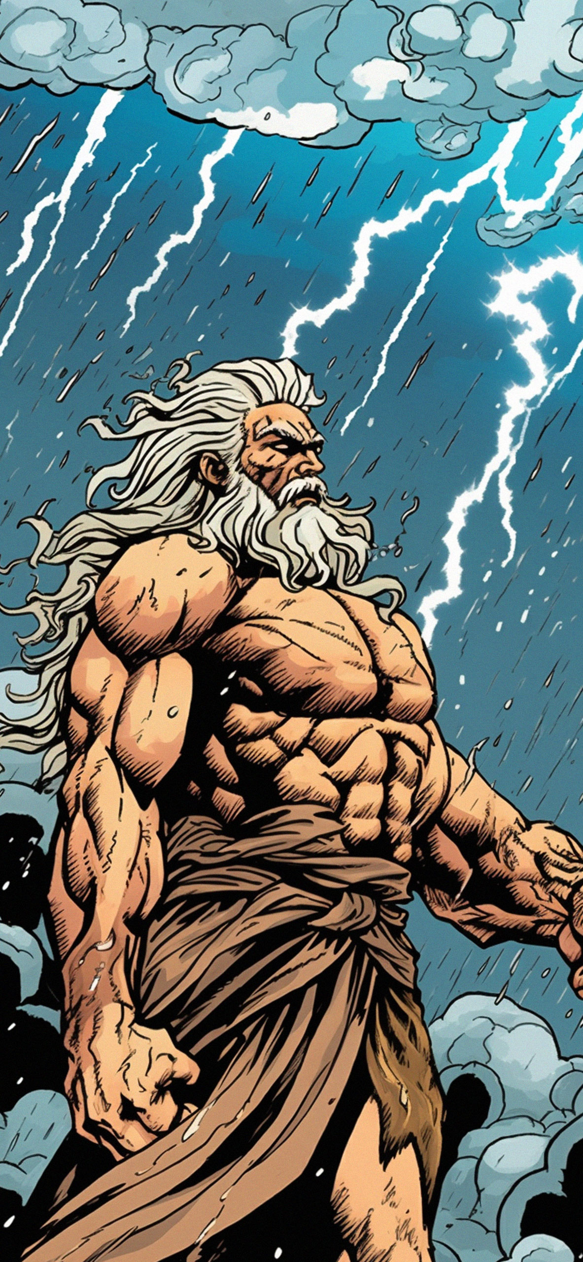 Aesthetic Zeus & Storm Wallpaper