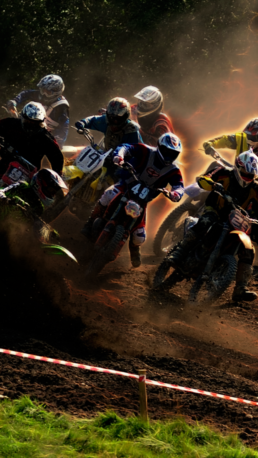 Motocross Phone Background Wallpaper