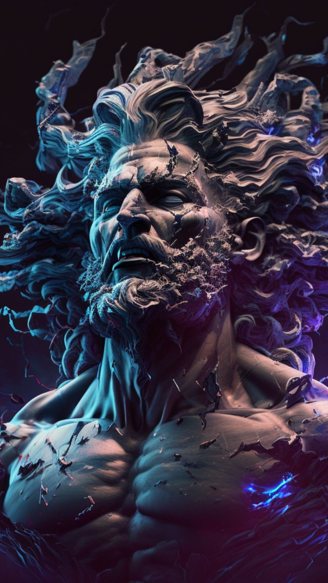 Zeus_Wallpaper iPhone em 2023. Mitologia grega, Mitologia, Ilustrações