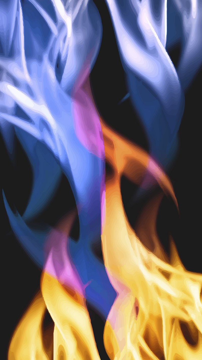 Blue Fire Wallpaper Image. Free