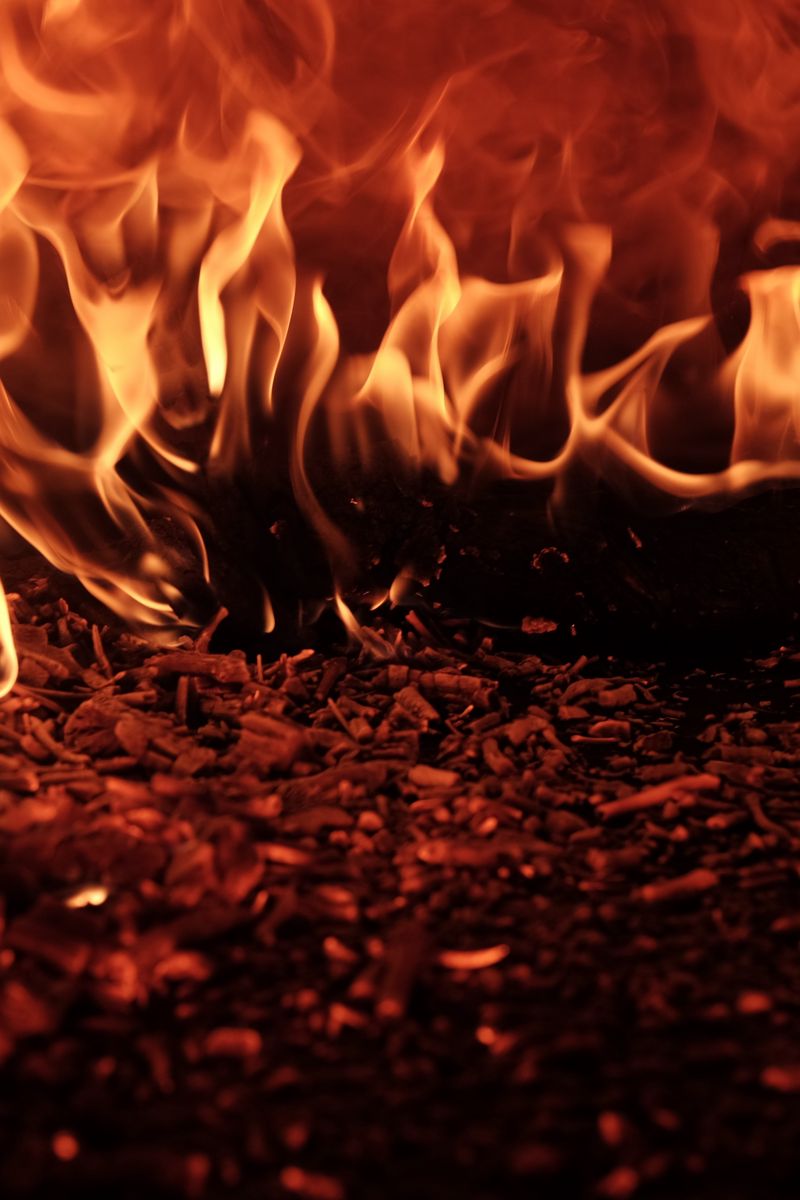 Download Wallpaper 800x1200 Fire, Flame, Ash Iphone 4s 4 For Parallax HD Background