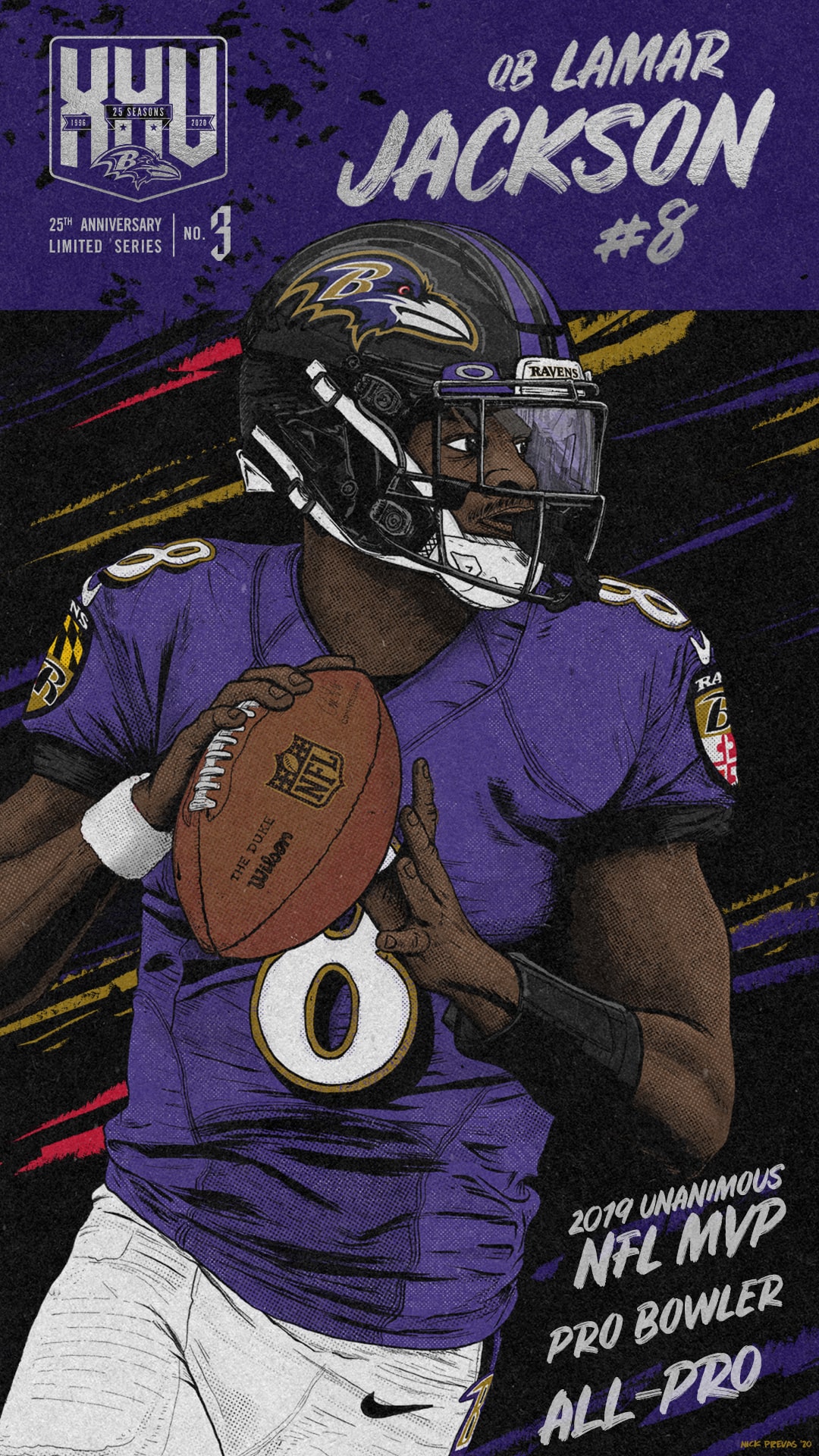 Lamar Jackson Ravens Wallpaper Free HD Wallpaper