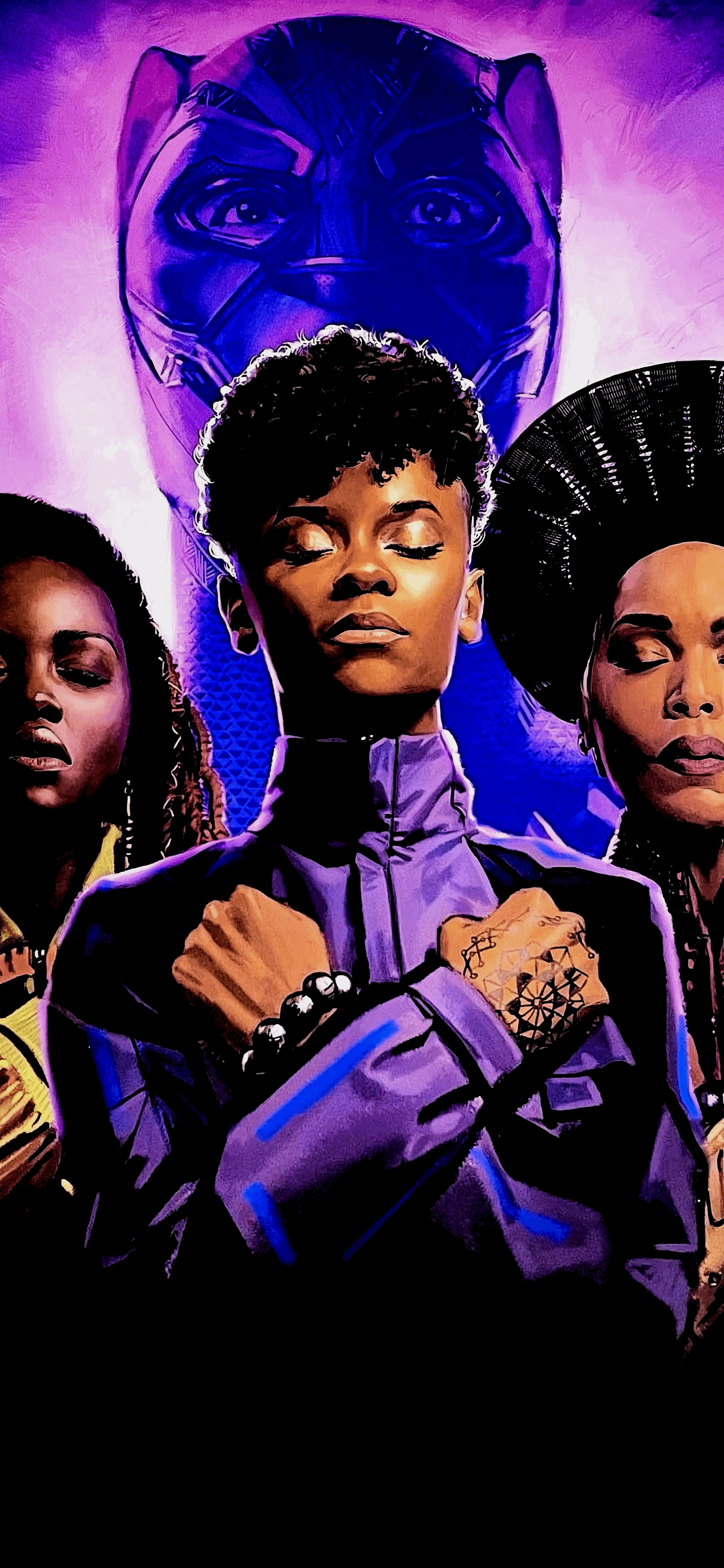 Black Panther: Wakanda Forever wallpaper [1712x3708]