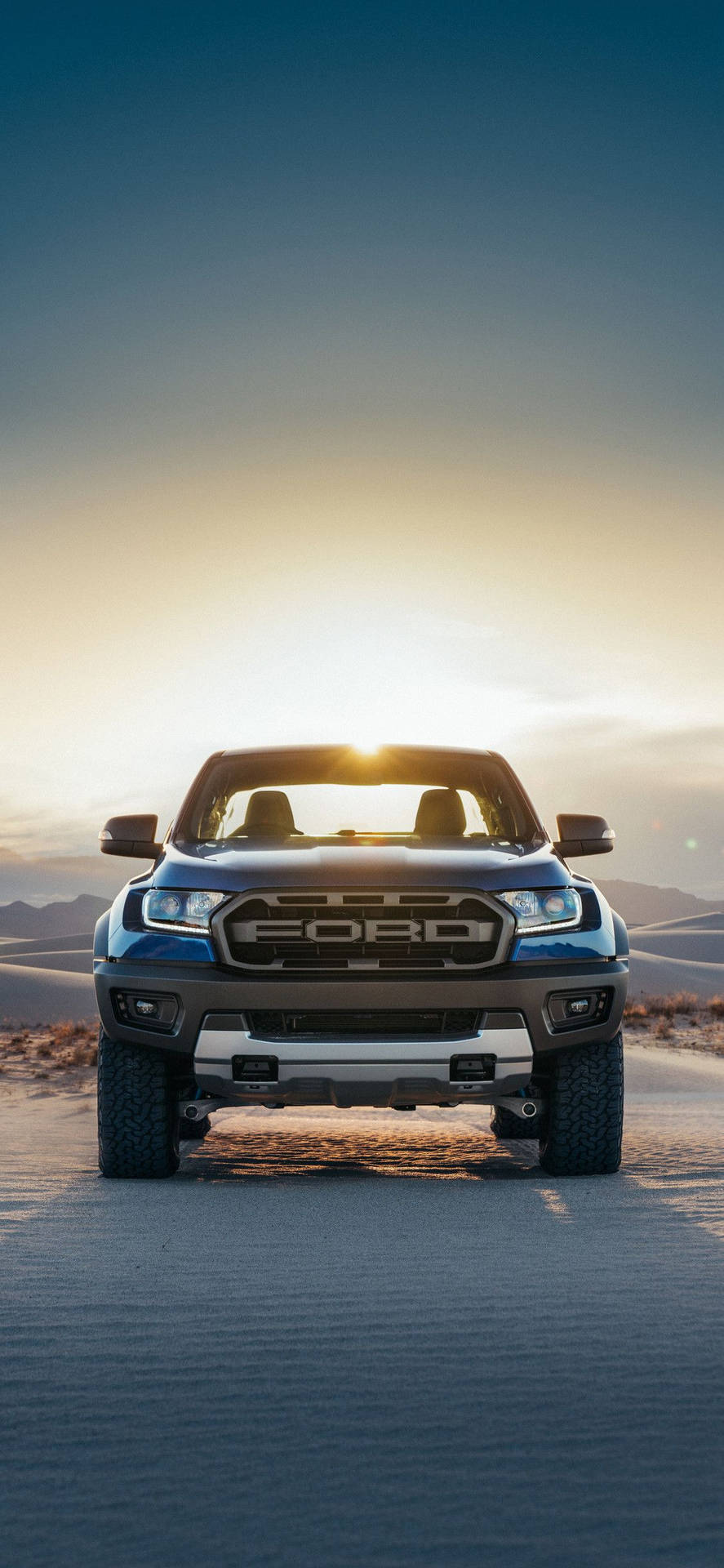 Ford iPhone Truck Sunset Wallpaper
