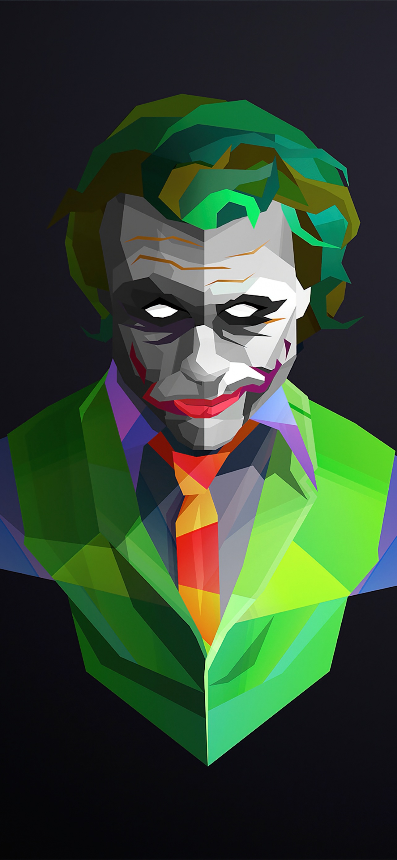 Joker Wallpaper 4K, DC Comics, Dark background