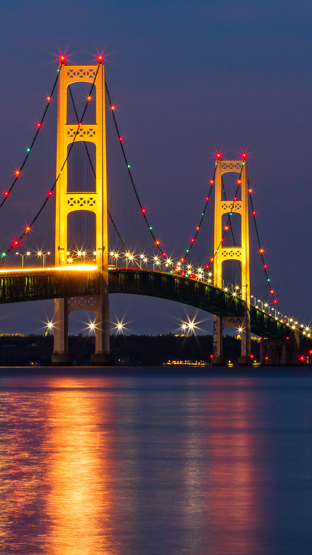 Download Mackinac Bridge wallpaper for mobile phone, free Mackinac Bridge HD picture