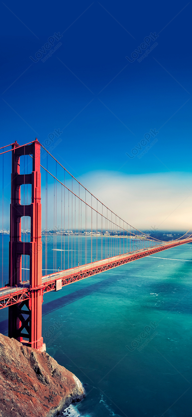 Golden Gate Bridge Mobile Wallpaper Image Free Download