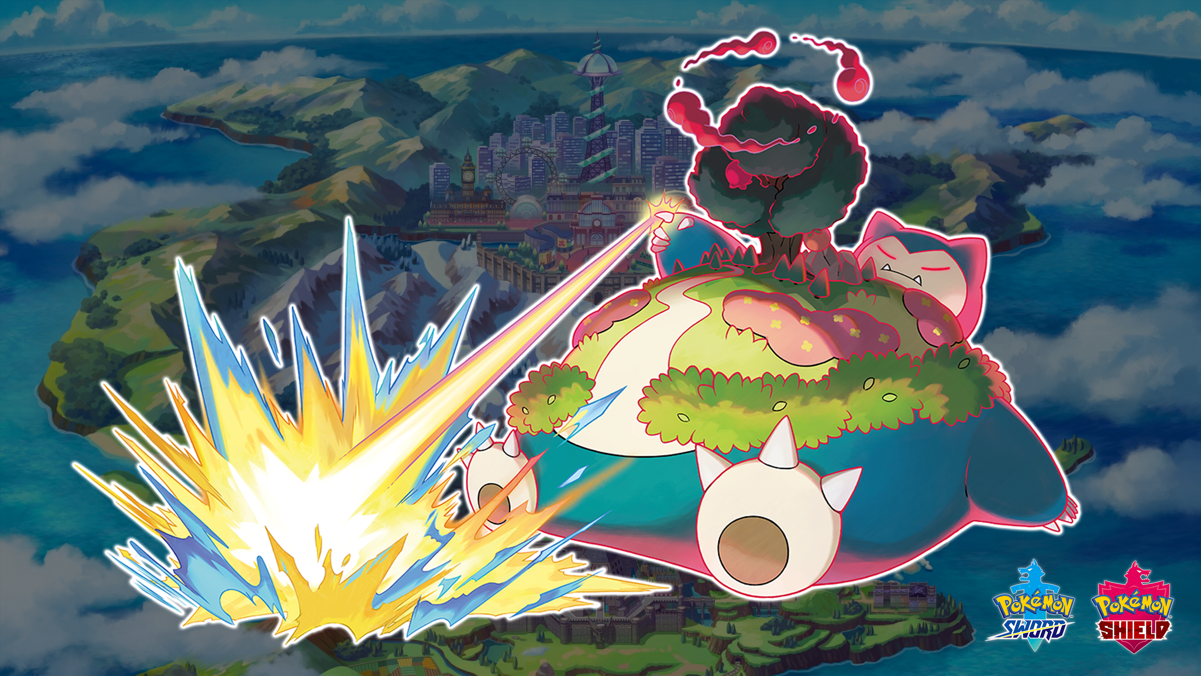 Shield Gigantamax Snorlax Wallpaper