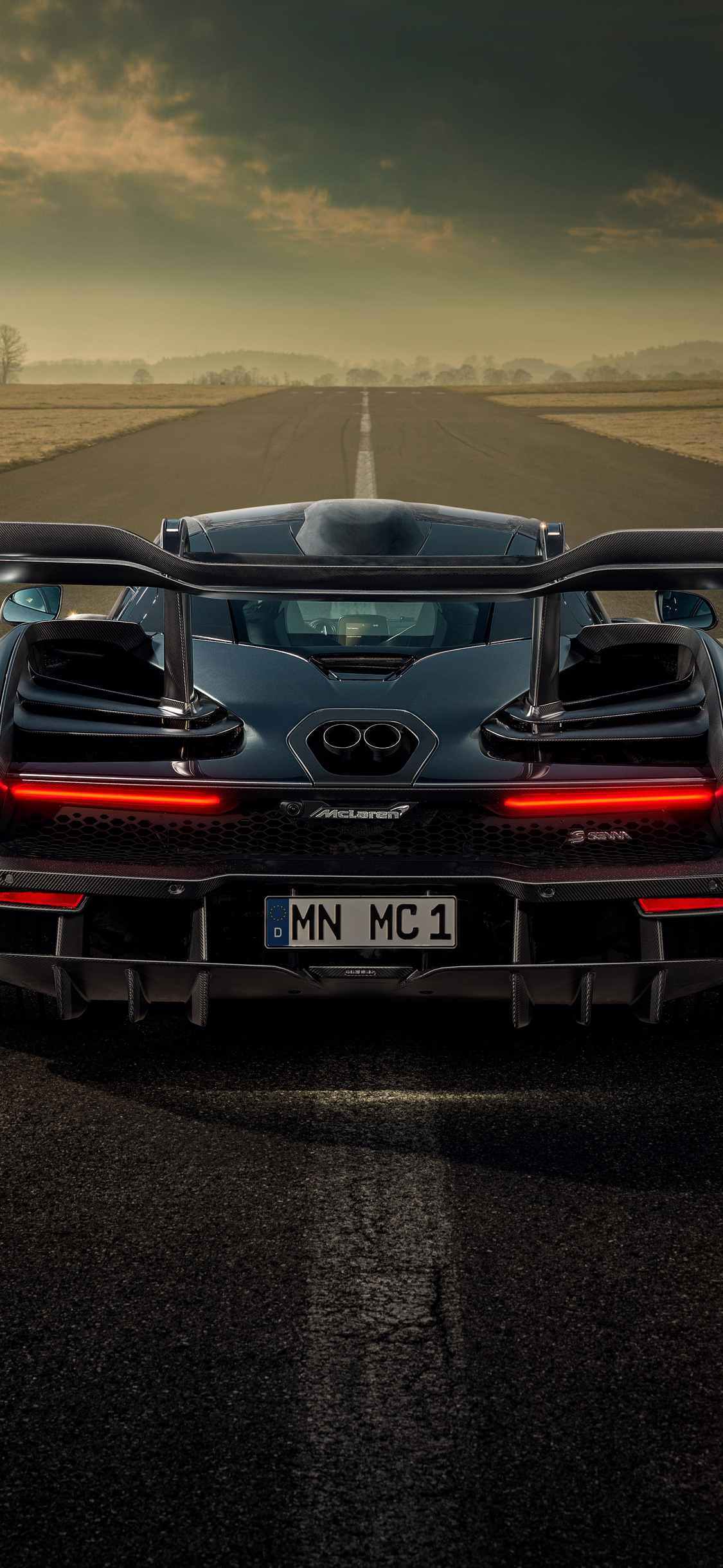 Novitec McLaren Senna 2020 Rear View iPhone XS, iPhone 10, iPhone X , HD 4k Wallpaper, Image, Background, Photos and Picture