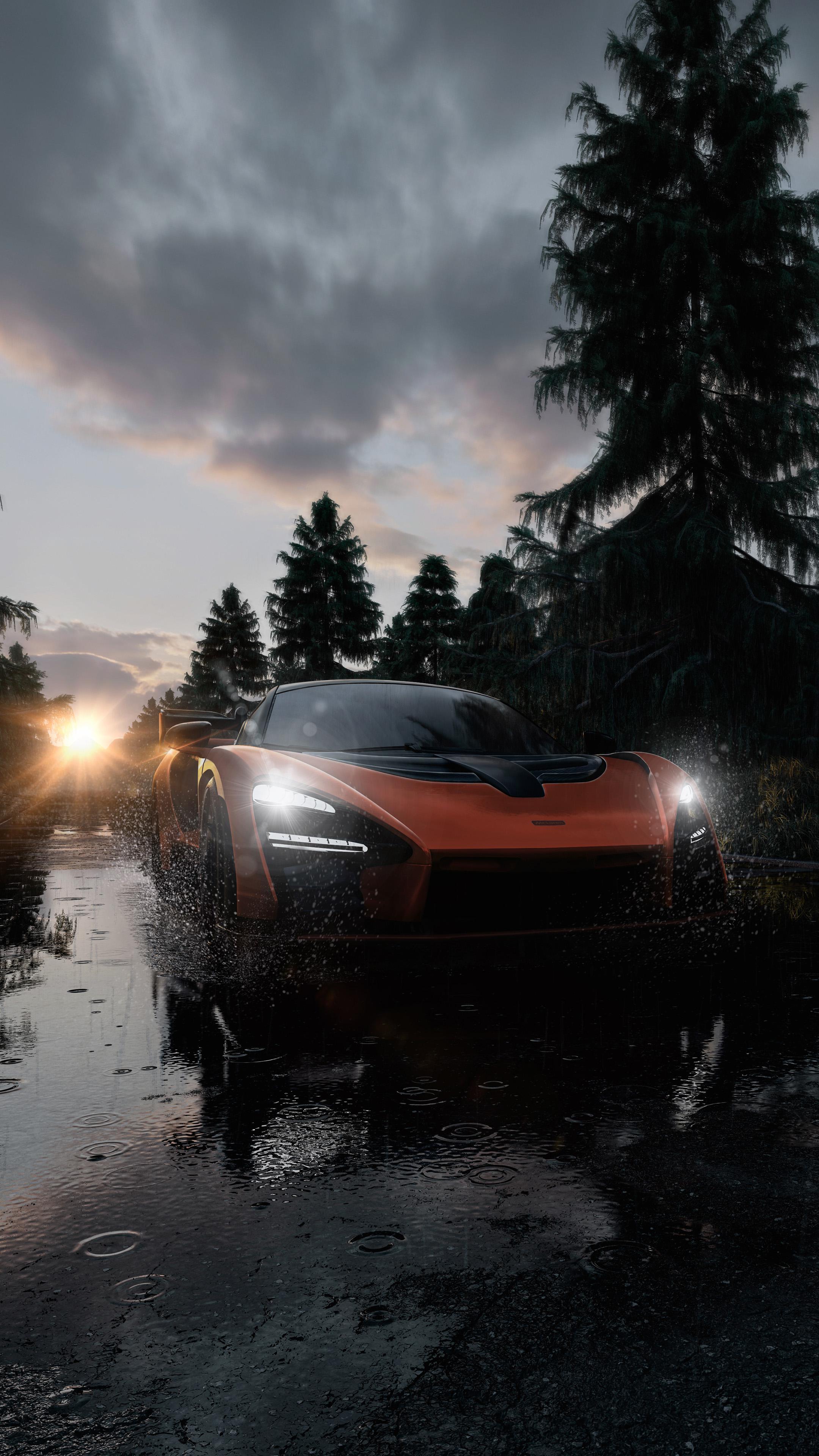 McLaren Senna Wallpaper 2160x3840