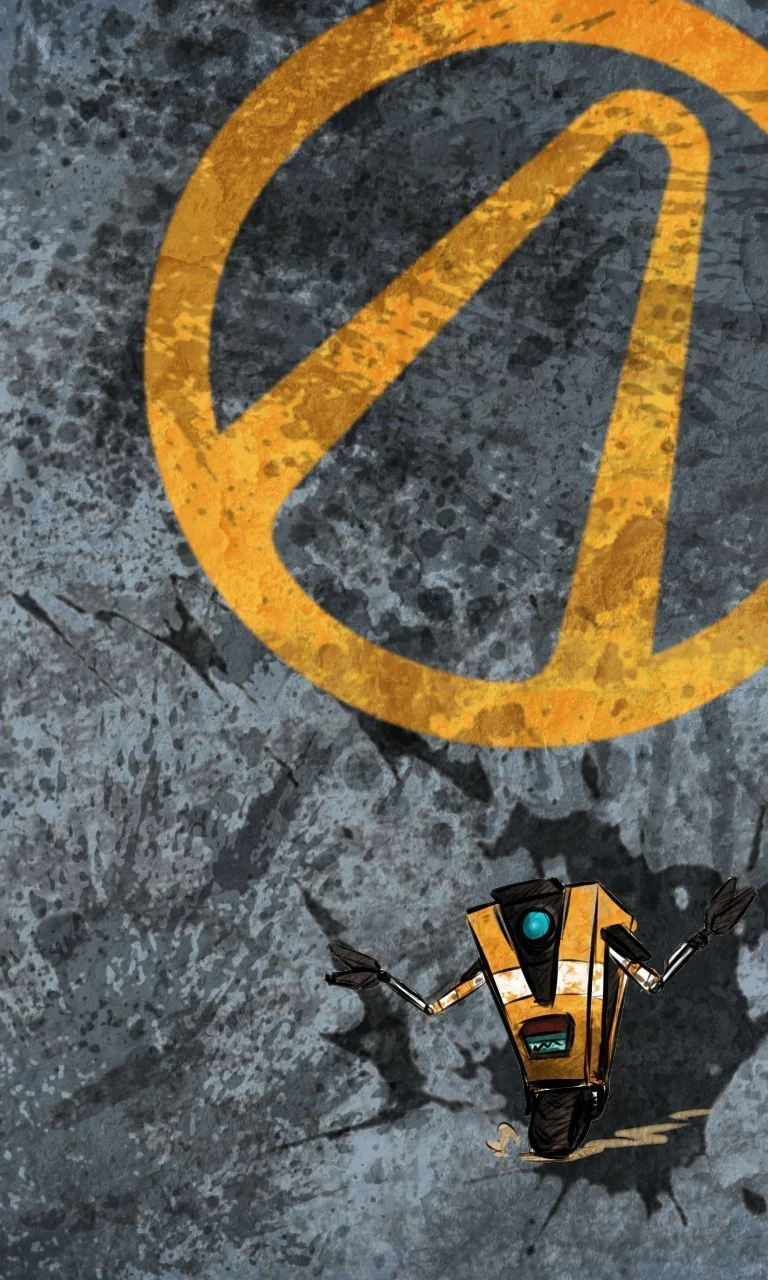 Borderlands iPhone Wallpaper - Borderlands, Borderlands art, iPhone wallpaper