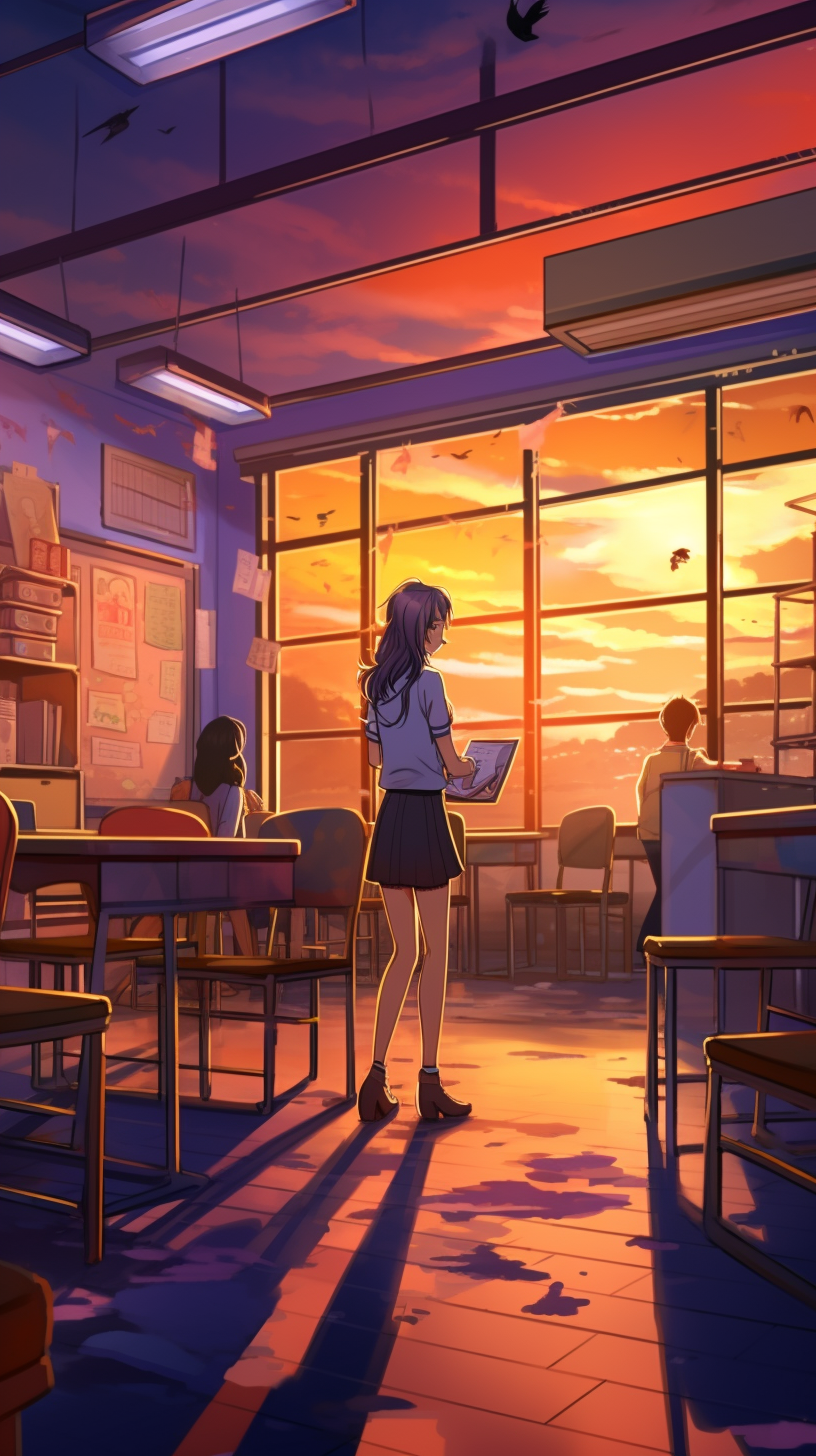 Nostalgic School Life Manhwa Wallpaper Anime Wallpaper Manga Art