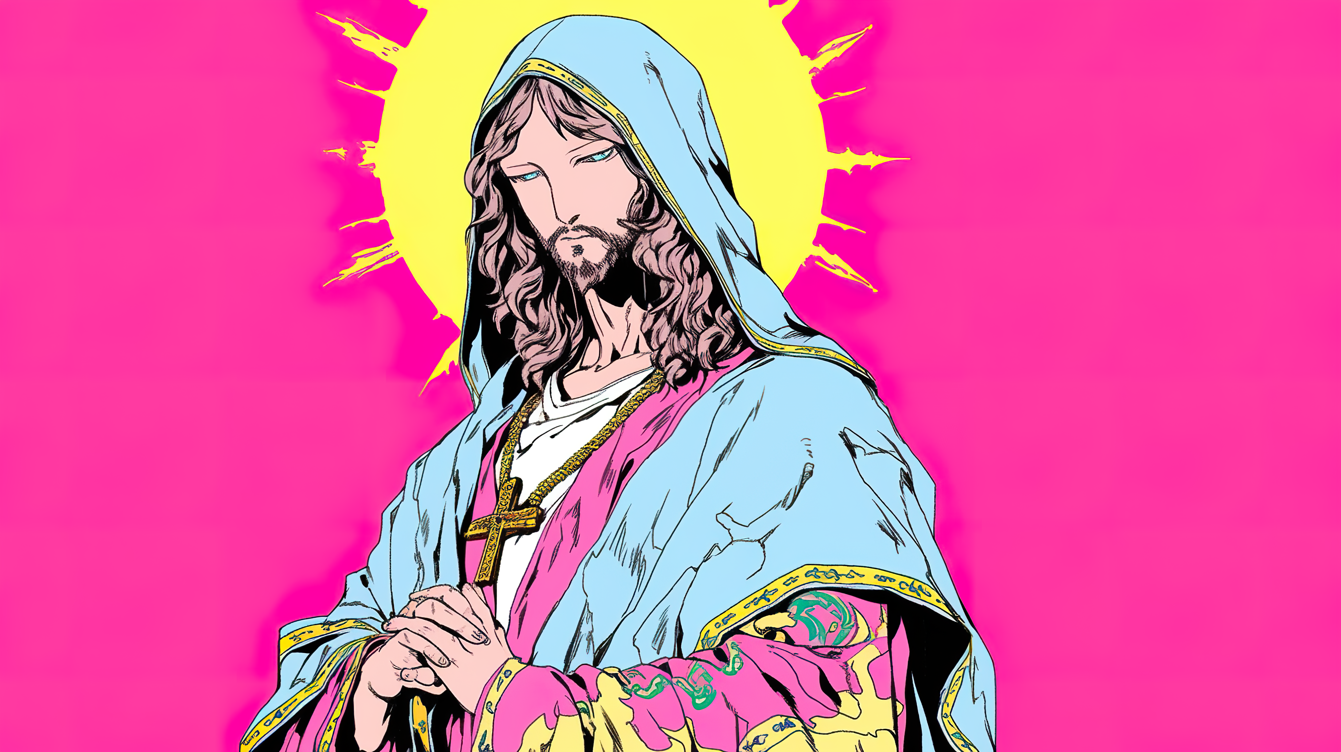 Artistic Jesus Wallpaper