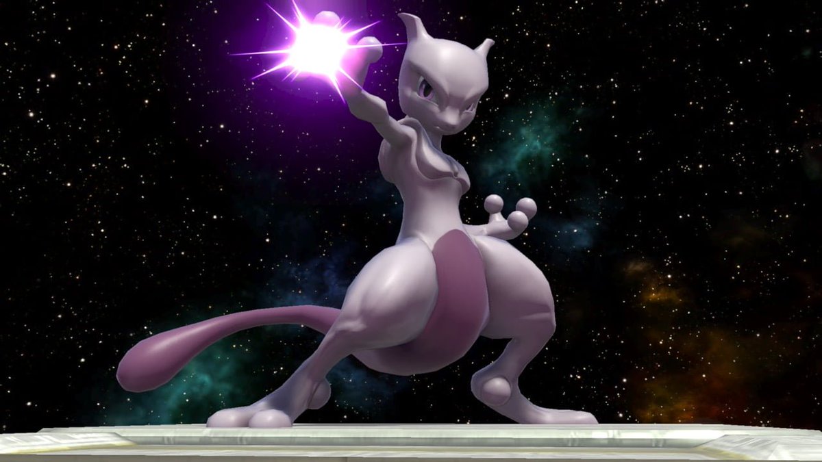 Serebii.net Picture: Various picture of Mewtwo in Super Smash Bros. Ultimate