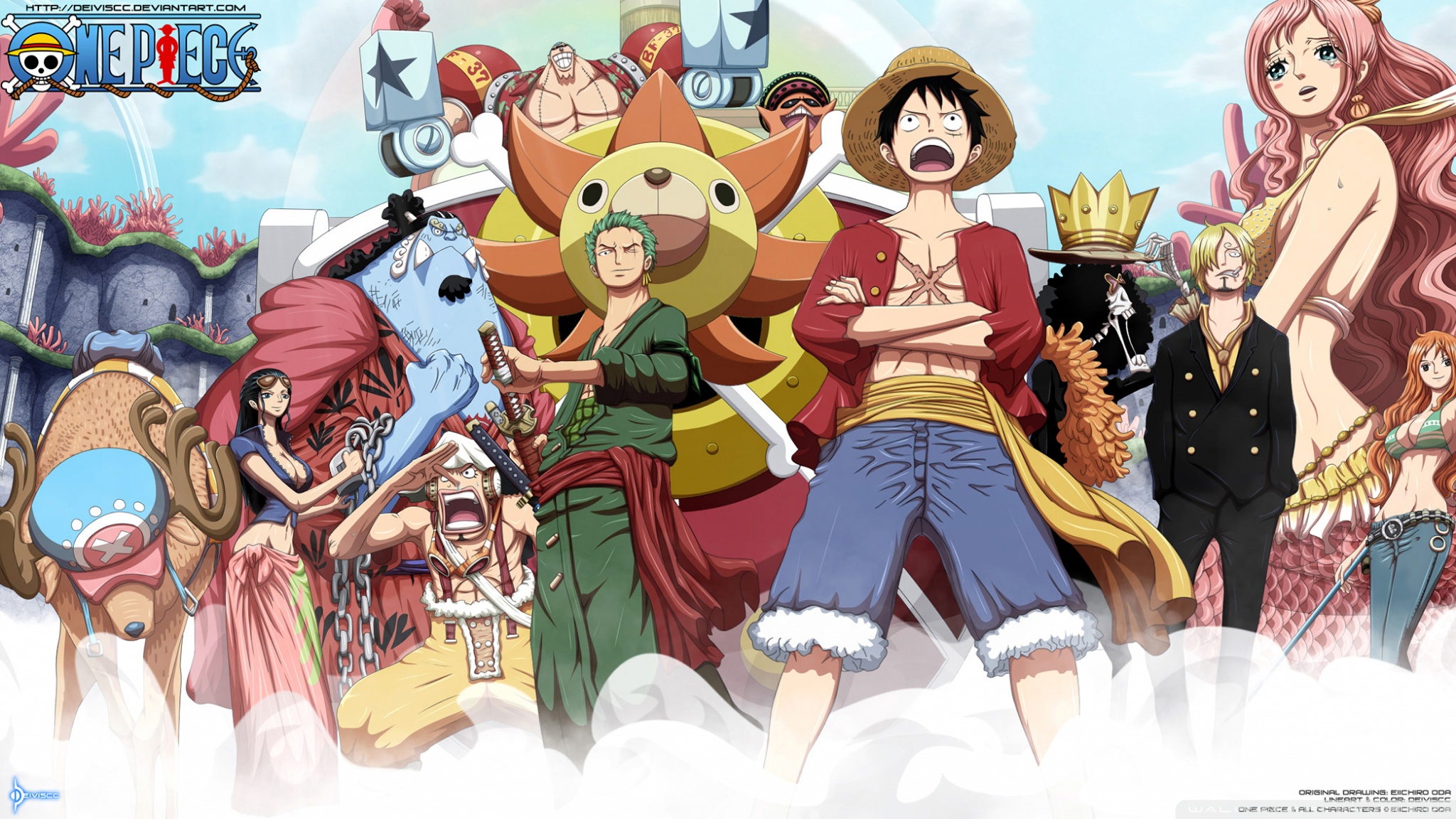 Mugiwara Pirates Island Ultra HD Desktop Background Wallpaper for 4K UHD TV