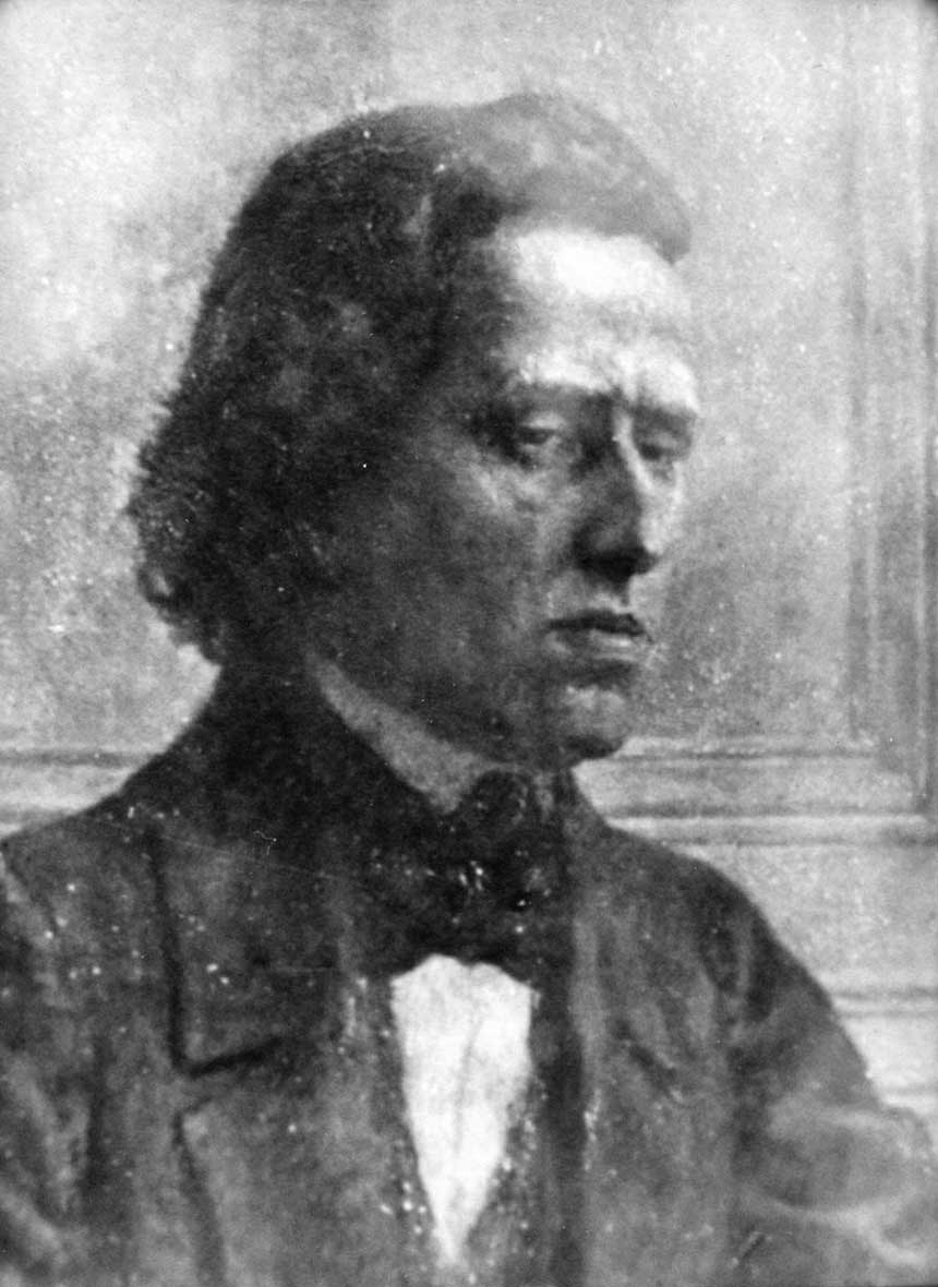 A rare, unknown photo of Frédéric Chopin probably found