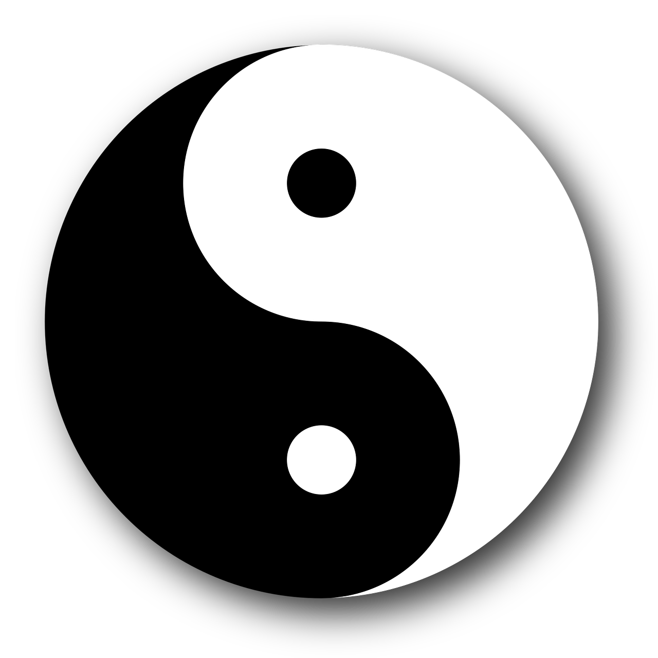Download Yin Yang Yin And Yang Yin Yang Symbol. Royalty Free Vector Graphic