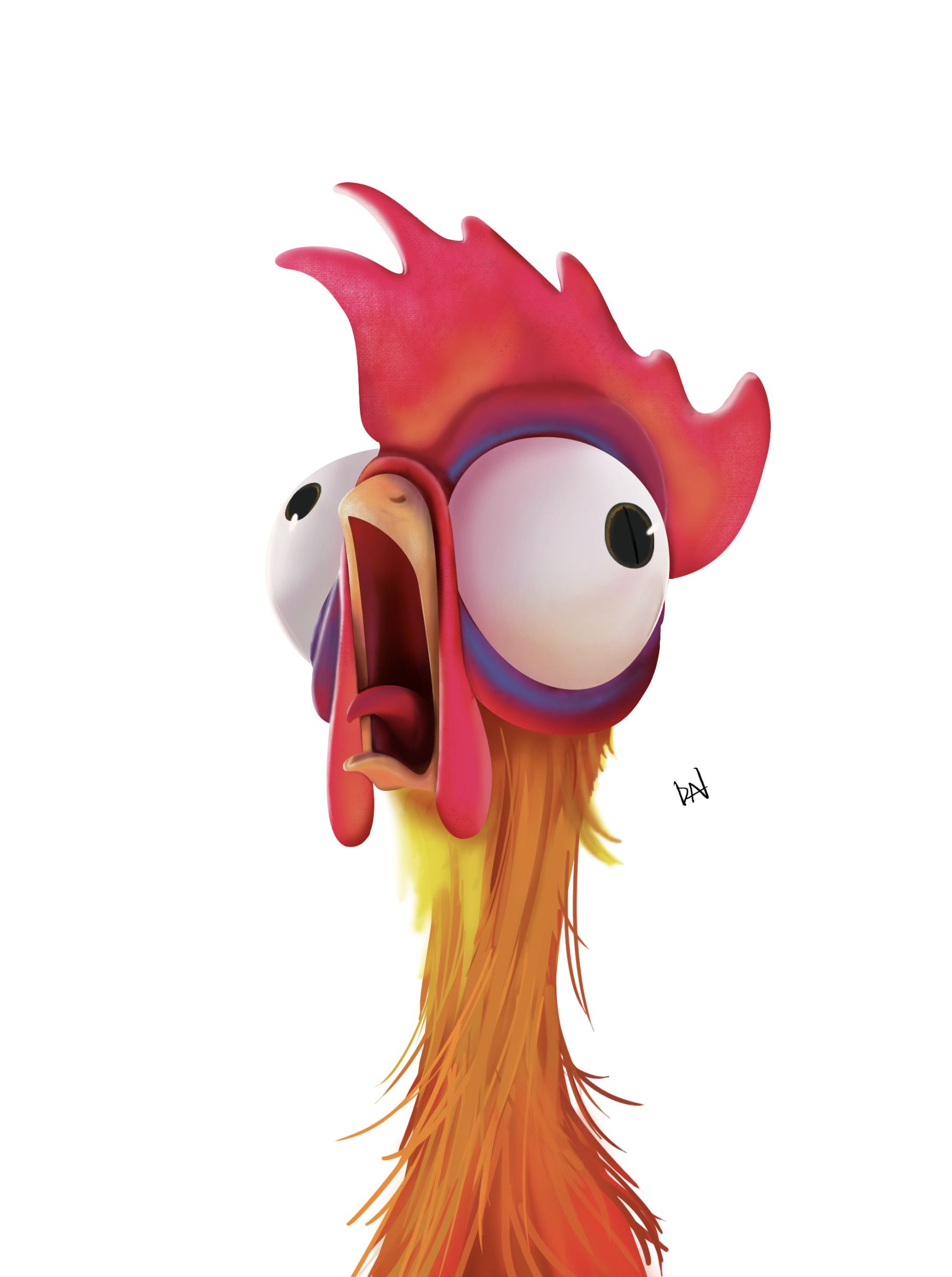 Hei Hei ideas. moana, moana chicken, chicken art