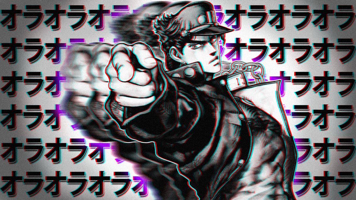 Jojo's Bizarre Adventure: Jotaro Kujo, ORA. Jojo's bizarre adventure anime, Jotaro kujo, Jojo's bizarre adventure