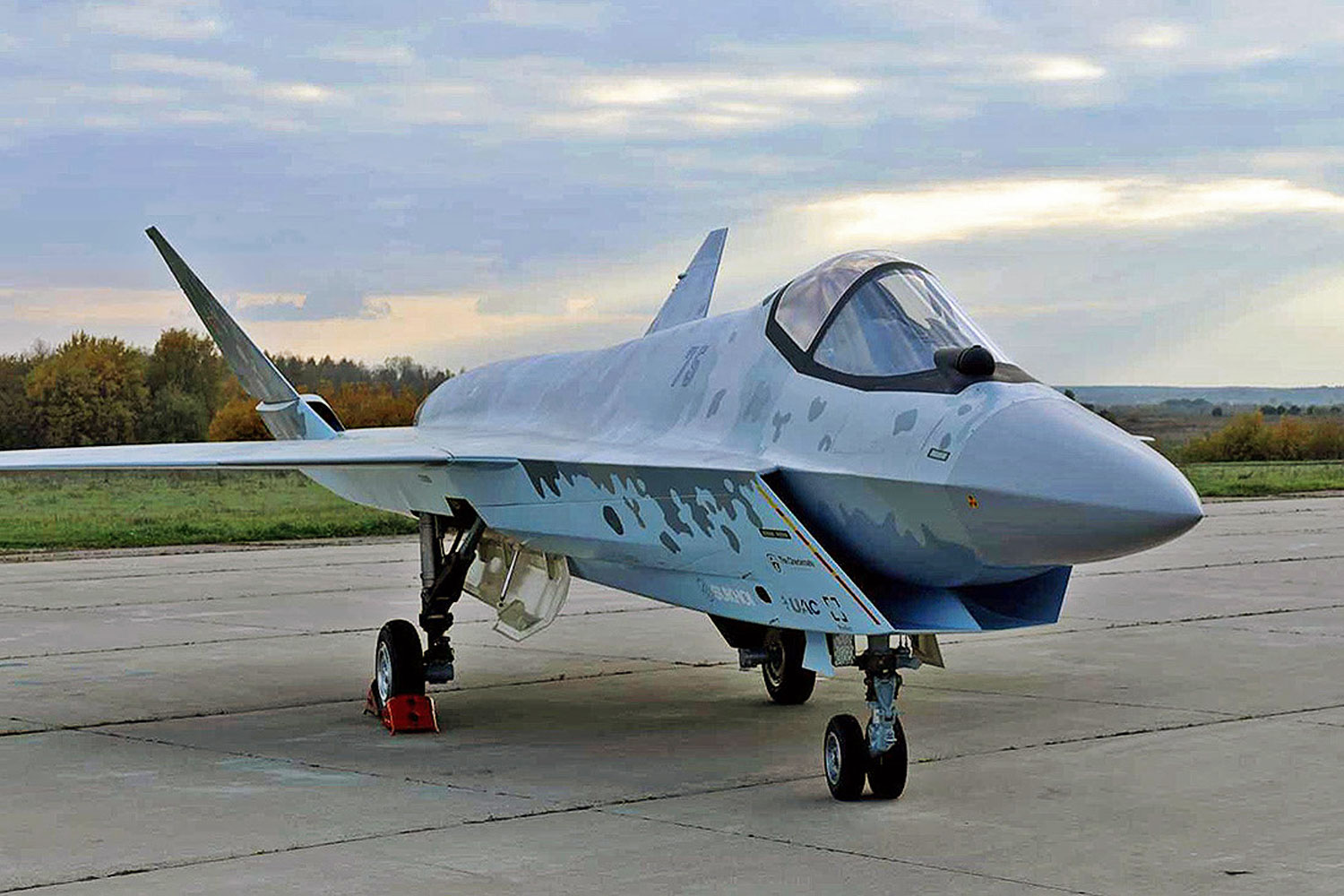 Official Image Of The Two Seat Sukhoi Su 75 Fighter Data News
