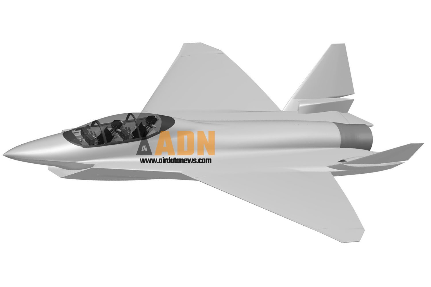 Official Image Of The Two Seat Sukhoi Su 75 Fighter Data News
