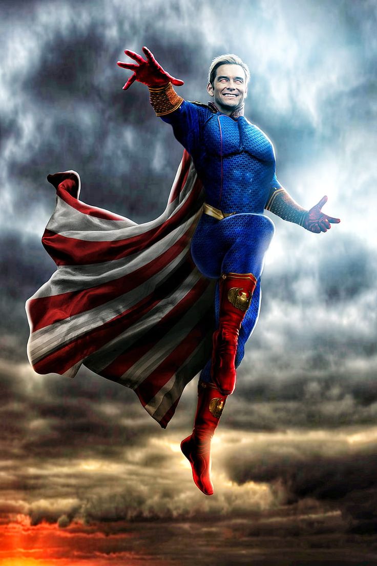 The Homelander Wallpaper Explore more Antagonist, Comic Book Series, Darick Robertson, Garth Ennis, Superh. Superhero wallpaper, Comic book wallpaper, Comic books