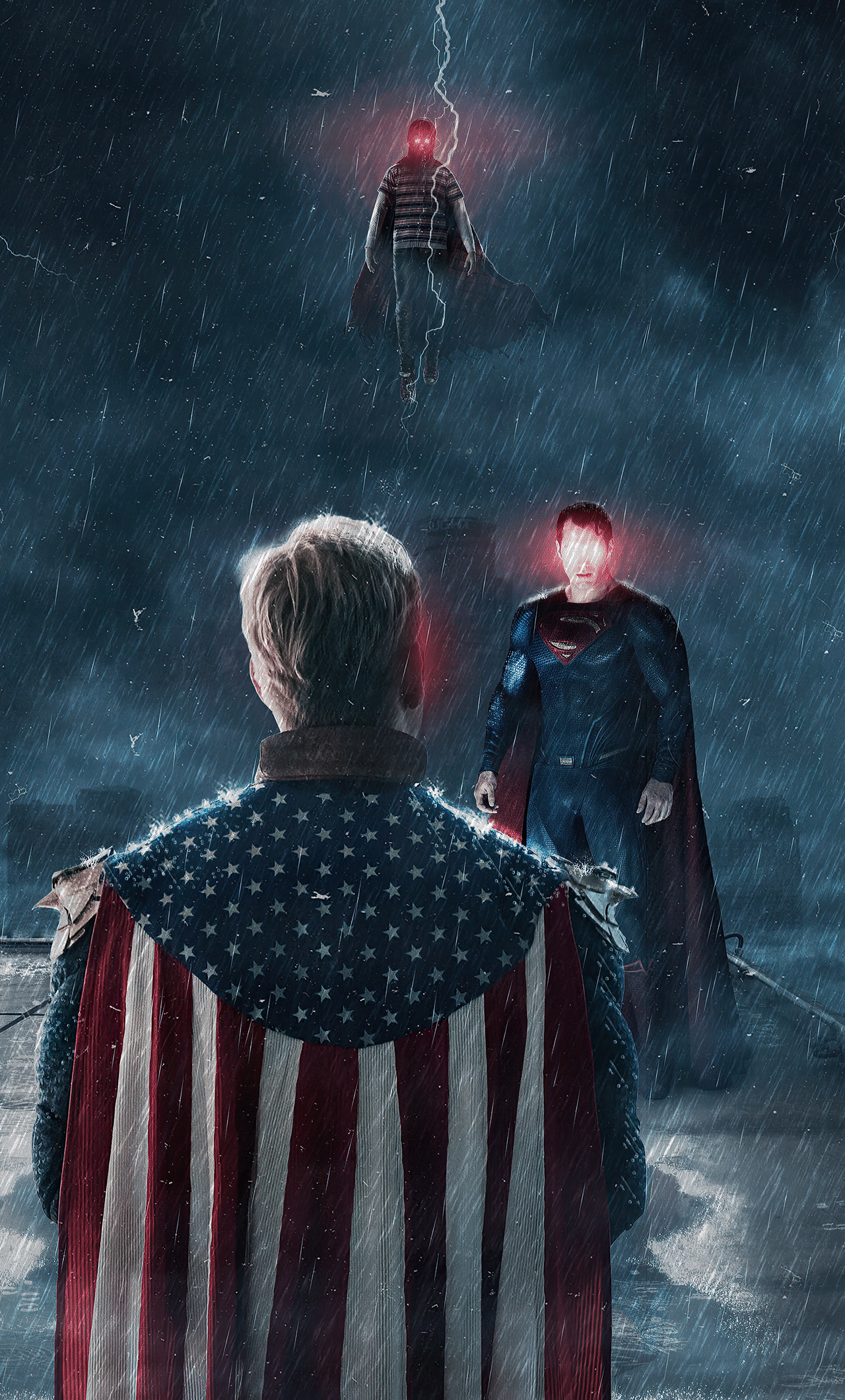 Homelander Vs Superman iPhone , HD 4k Wallpaper, Image, Background, Photos and Picture