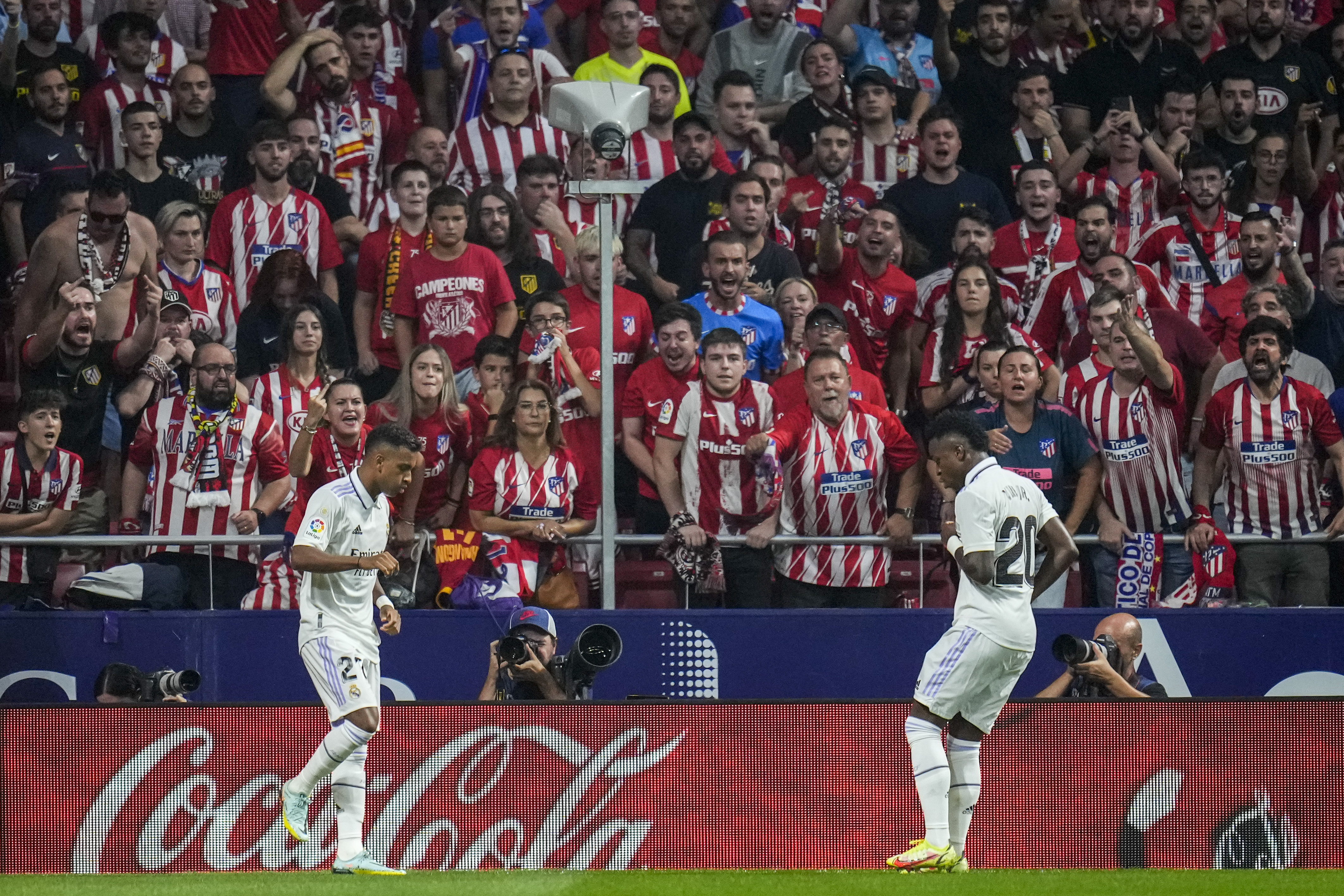 By dancing, Rodrygo and Vinícius make stance against racism. FOX 5 San Diego