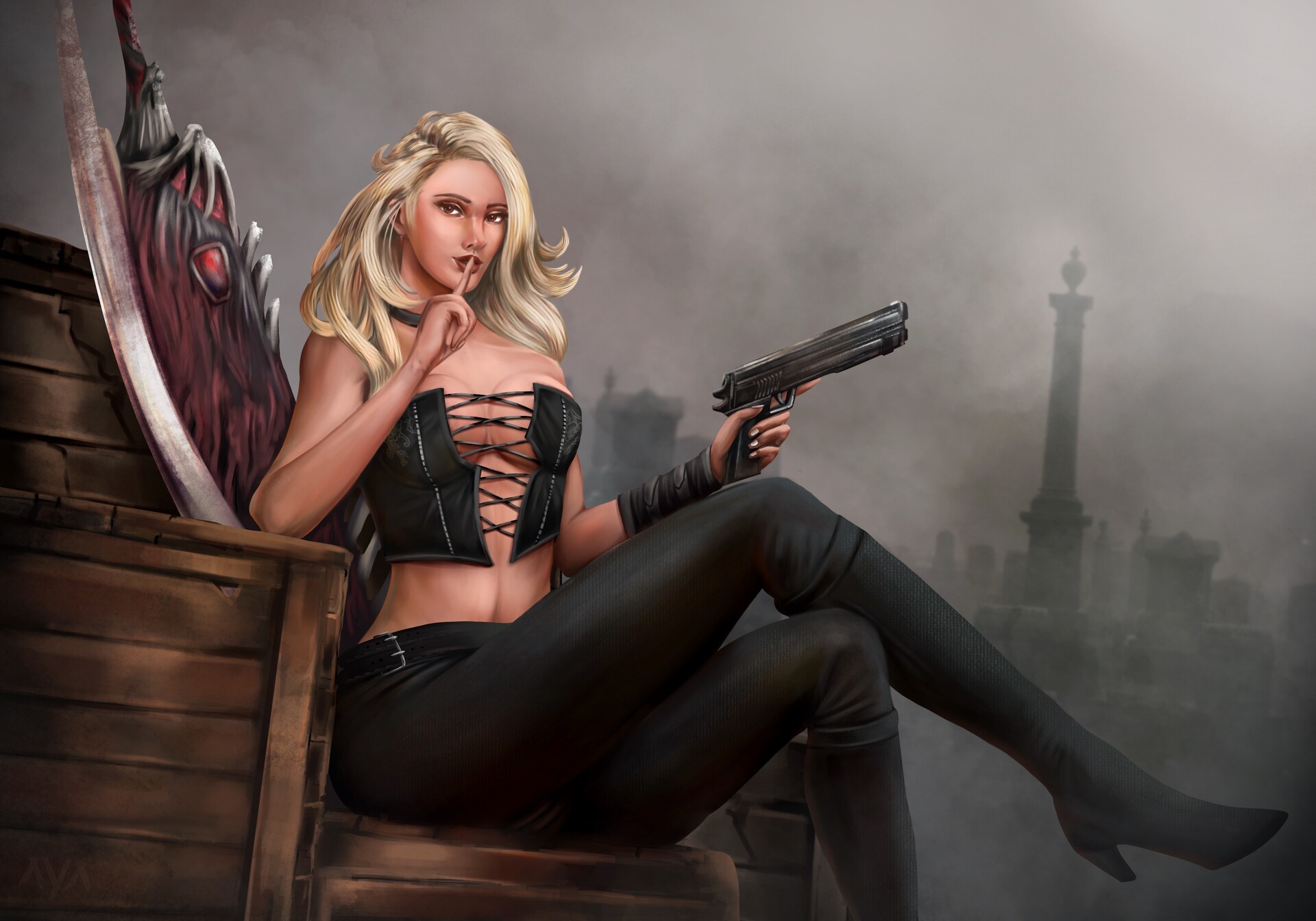 Trish Devil May Cry 5 Fanart