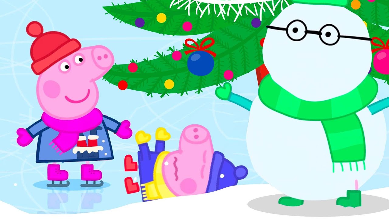 Peppa Pig's Happy Holidays. Peppa Pig's Christmas Compilation Special. Kids TV And Stories