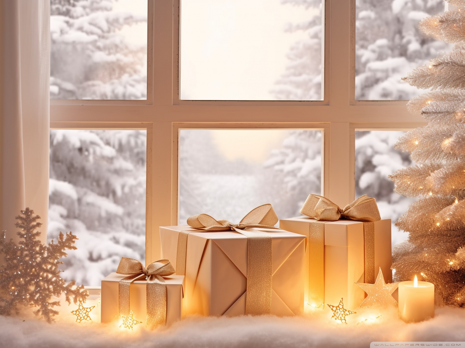 Warm Wishes for a Merry Christmas and Happy New Year 2024 Ultra HD Desktop Background Wallpaper for 4K UHD TV, Widescreen & UltraWide Desktop & Laptop, Multi Display, Dual Monitor, Tablet