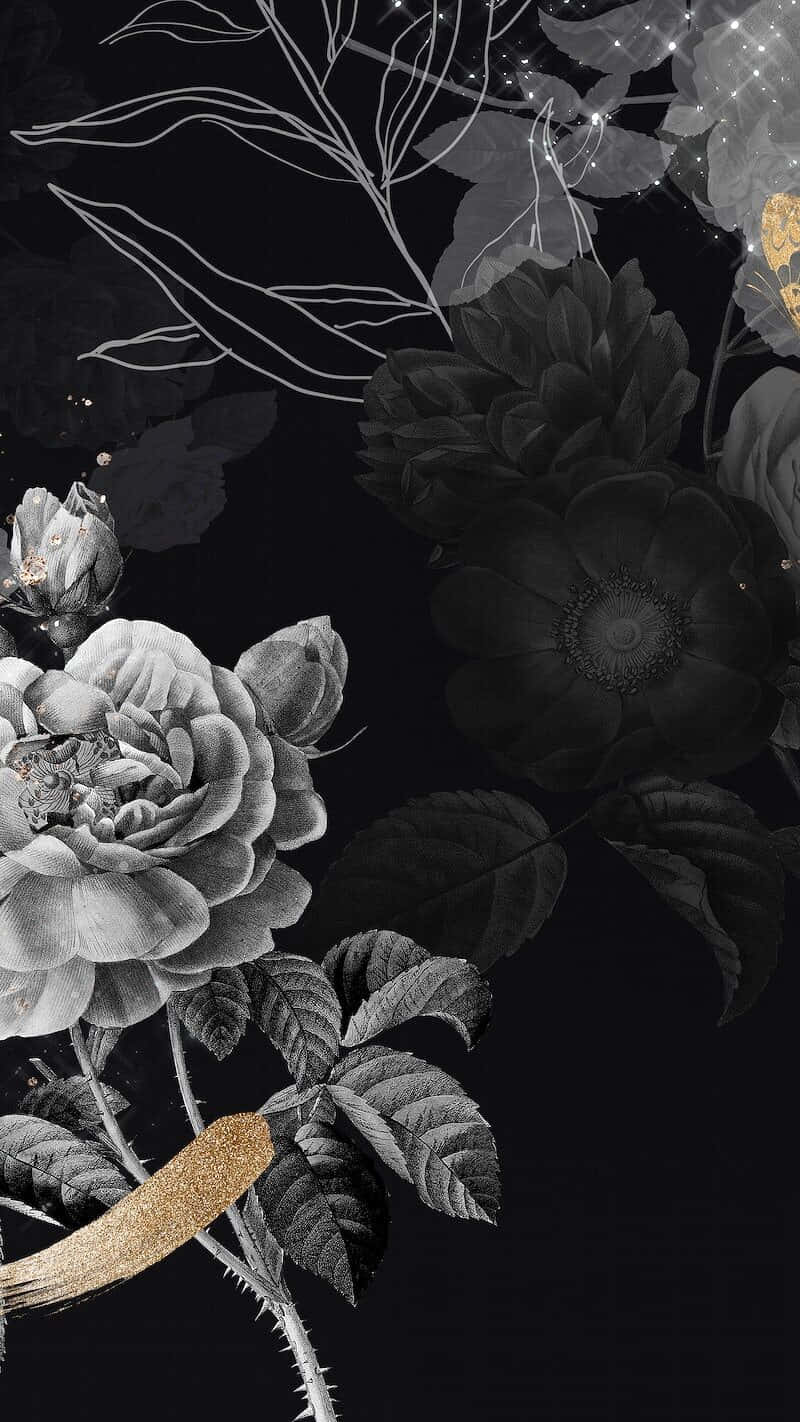 Aesthetic Dark Background. Wallpaper