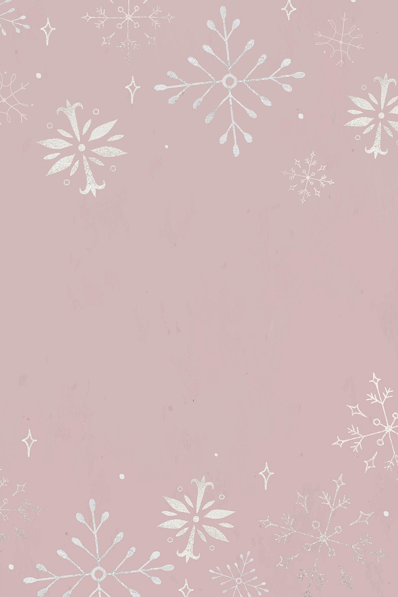 Winter desktop wallpaper, Christmas snowflake