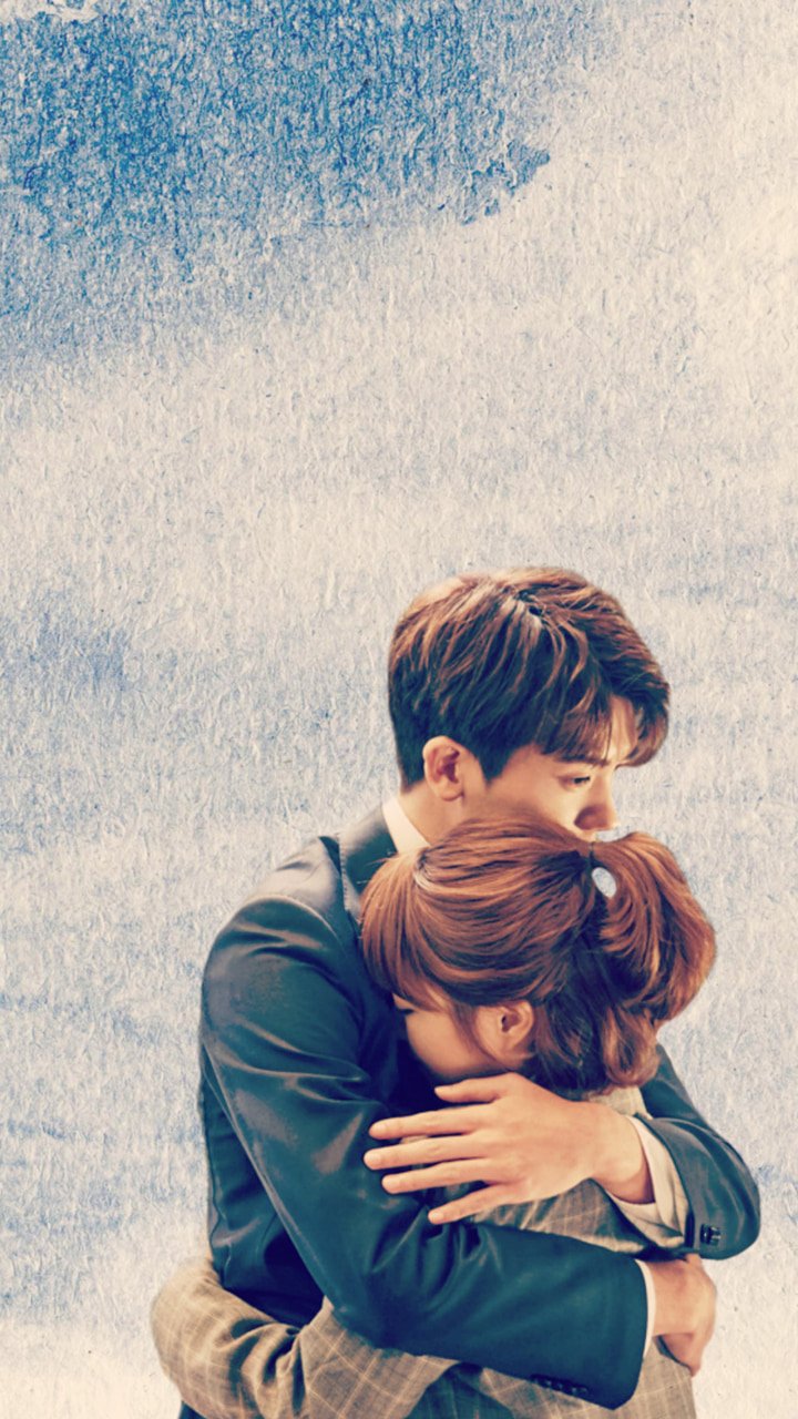 Kdrama Couple Hugging Wallpaper Download