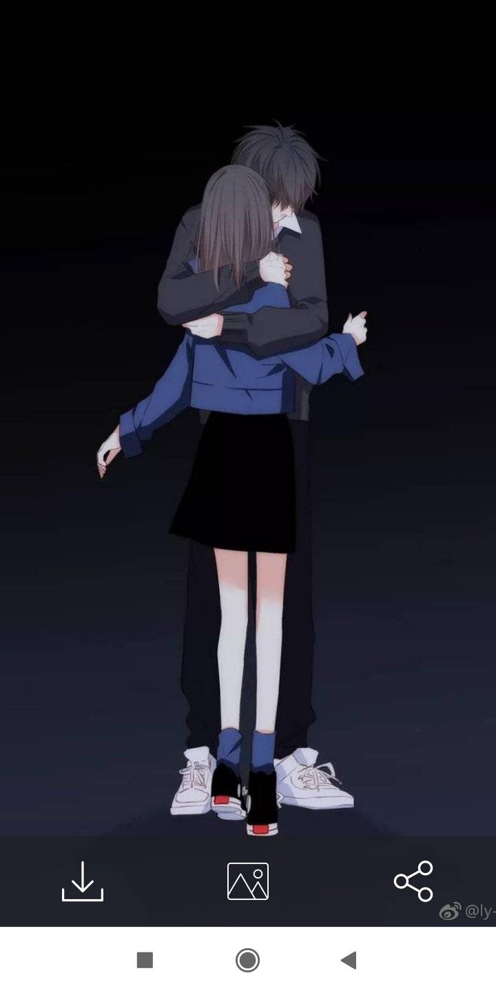 Couple hug Wallpaper Download