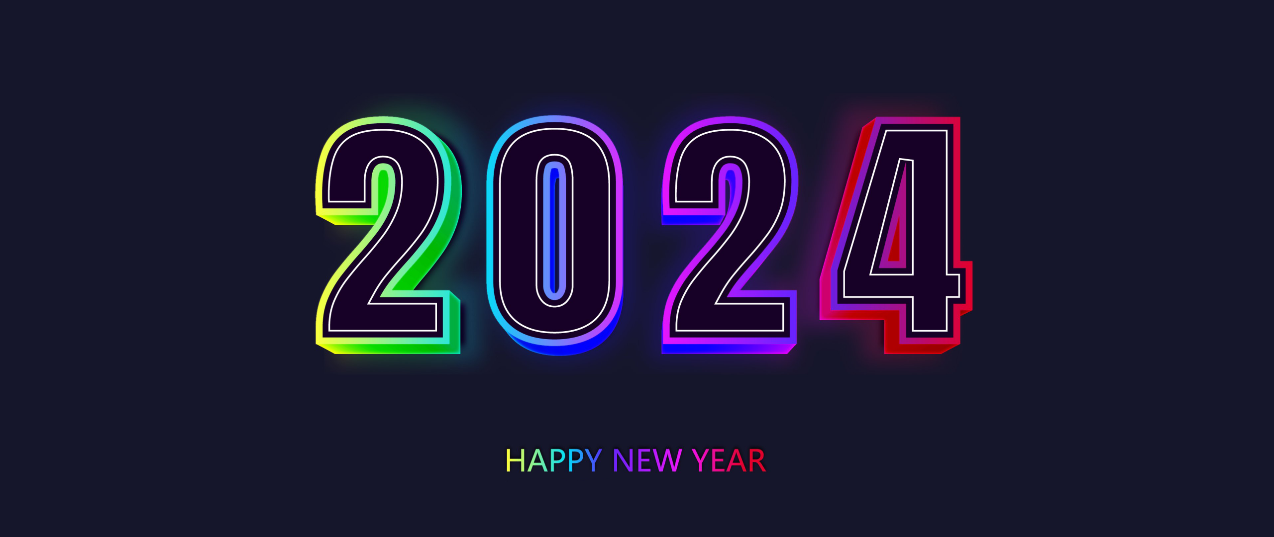 Happy New Year 2024 Desktop Wallpapers Wallpaper Cave