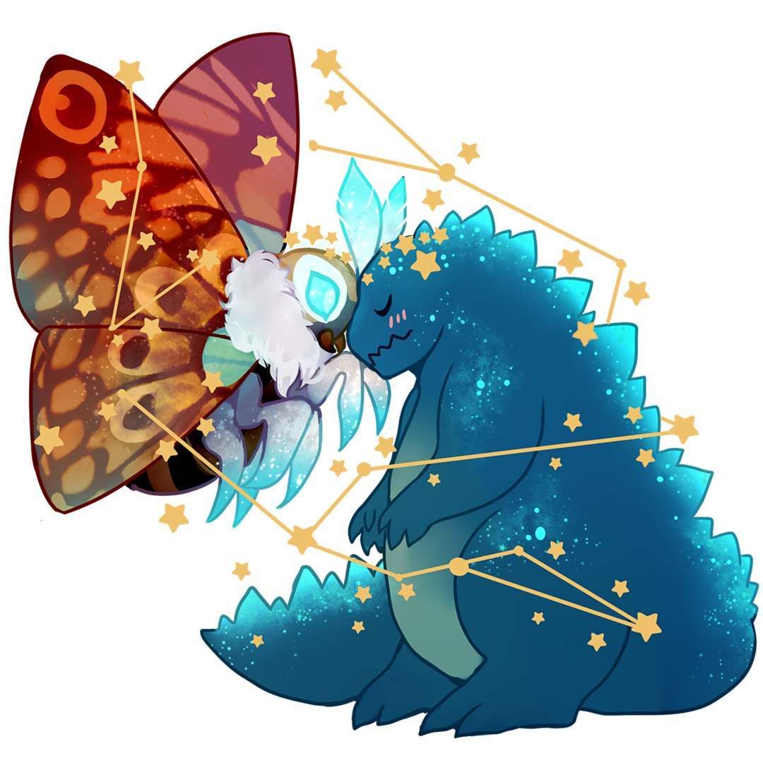 Tania Minna Art Market on Instagram. Godzilla tattoo, Godzilla funny, Kaiju monsters