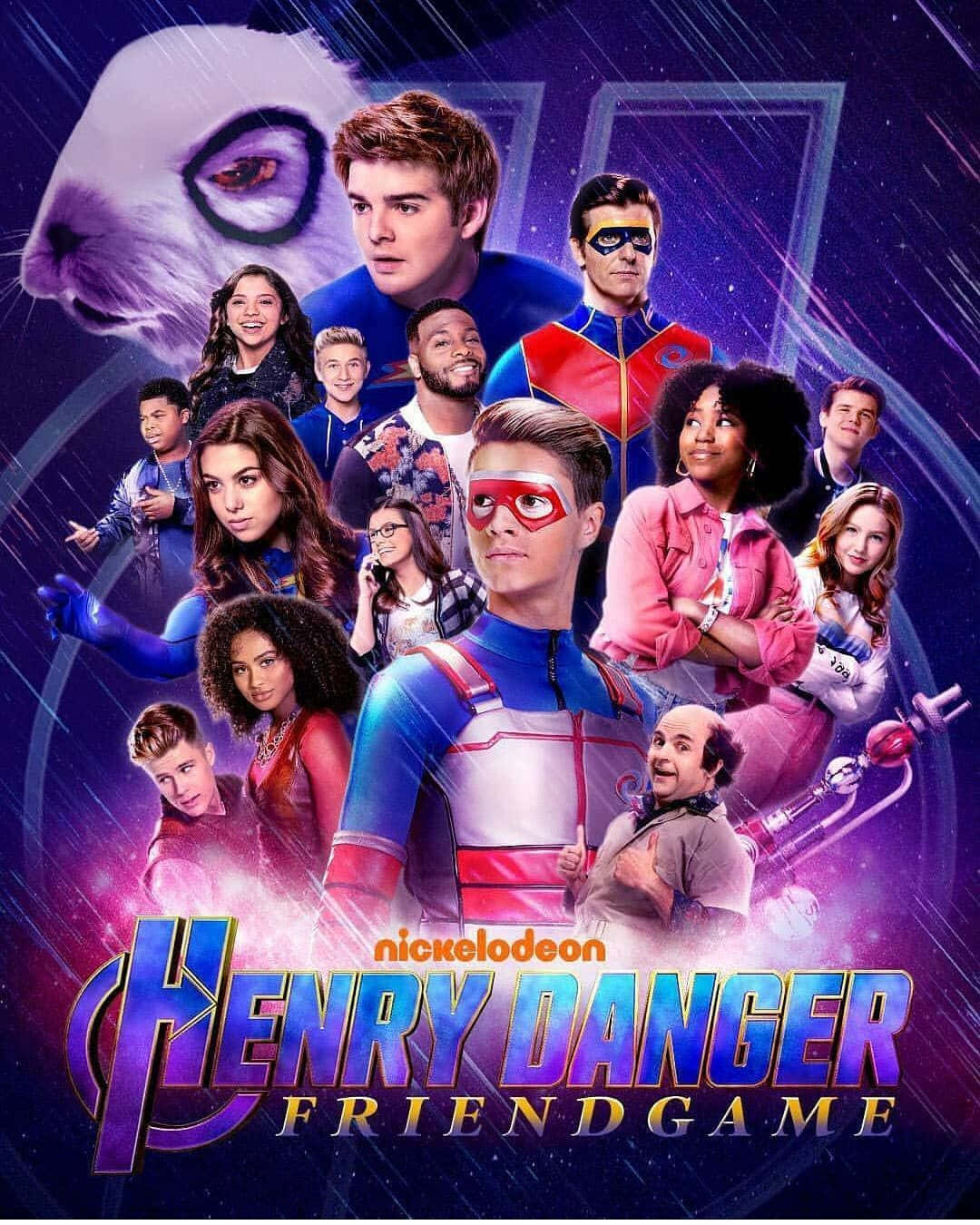Download Henry Danger Friendgame Wallpaper