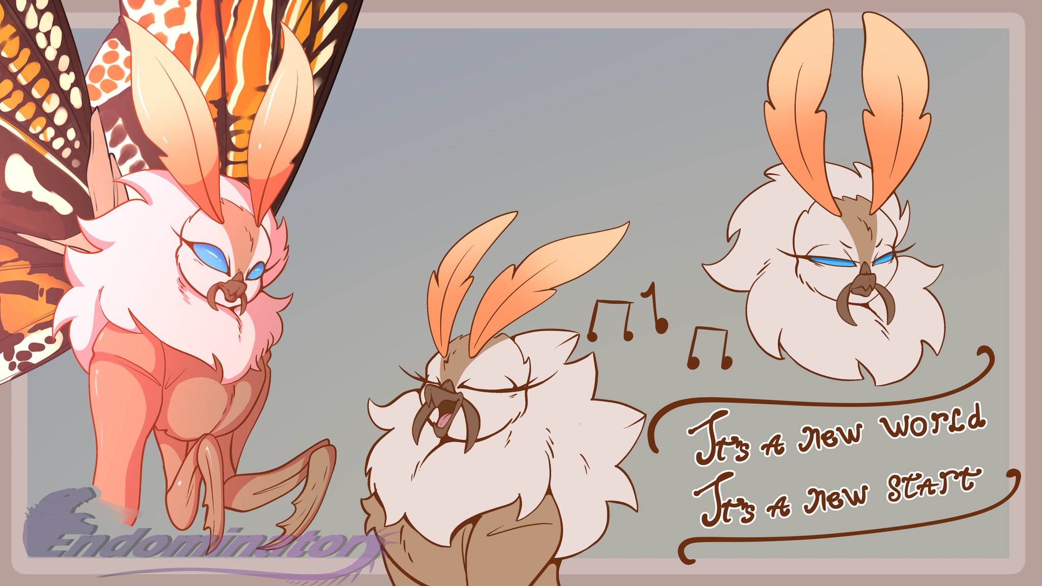 Endo wanted to draw Mothra again #godzilla #Mothra #monsterverse #ゴジラ