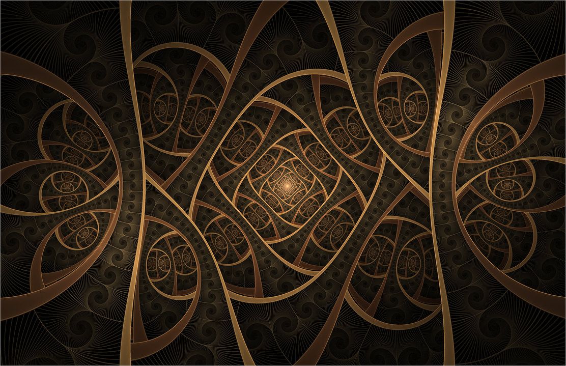 Ad infinitum. Fractal art, Dark wallpaper, Fractals