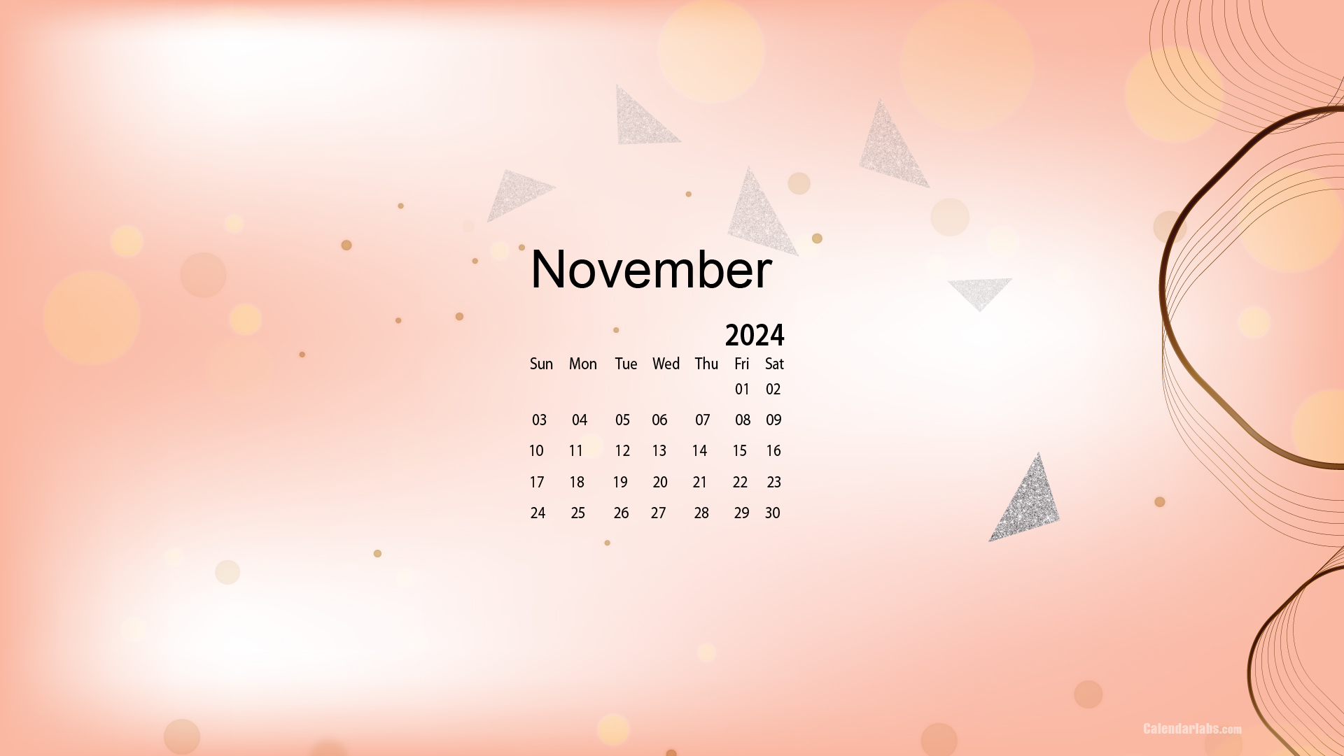 November 2024 Desktop Wallpaper Calendar